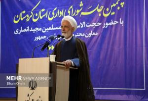برگزاری جلسه شورای اداری کردستان با حضور معاون حقوقی رییس جمهور