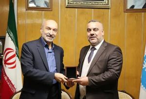 دیدار هیئت دانشگاهی نینوا با رئیس دانشگاه تهران