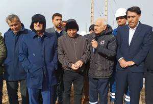 کلنگ‌زنی نیروگاه خورشیدی ۱۰ مگاواتی در مارگون