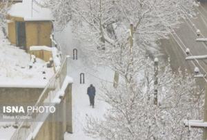 کارشناس هواشناسی: ارتفاع برف در همدان به ۲۰ سانتی‌متر رسید