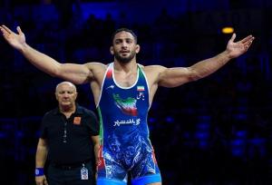 سومین مدال خوش رنگ طلا بر گردن امیرعلی آذرپیرا