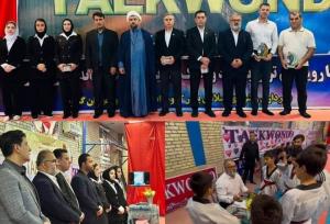آزمون ارتقای کمربند تکواندو در گناوه برگزار شد