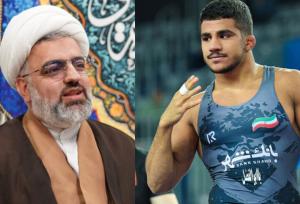 مدیرکل تبلیغات فارس طلای «فرخی» را تبریک گفت