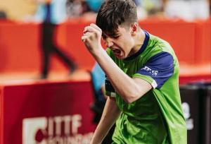 ستاره تنیس روی‌میز ایران در جمع طلایی‌پوشان اصفهان