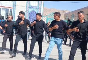 آئین سنتی عزاداری «حسن حسین» در شهرستان کوهسرخ