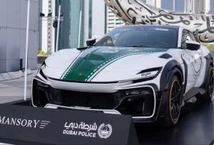 امضای یک ایرانی زیر جنجالی‌ترین خودرو پلیس دبی
