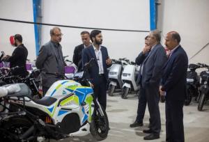 جهش برقی در بوشهر؛ خط تولید جدید موتورسیکلت روشن شد