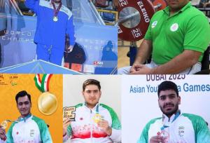 درخشش خوزستانی‌ها در پاراوزنه‌برداری آسیا با ۳ طلا و یک برنز