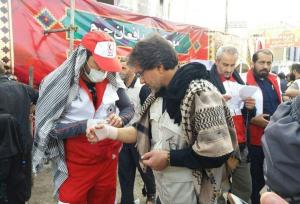 آموزش موکب داران برای ارائه خدمات امدادی به زائران اربعین حسینی