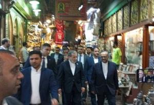 عراقچی از منطقه خان الخلیلی قاهره دیدن کرد
