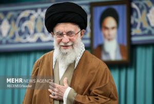 دیدار کارگزاران حج و جمعی از زائران بیت‌الله‌الحرام با رهبر انقلاب