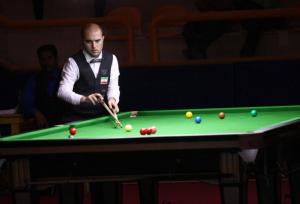 امیرسرخوش به یک چهارم جام جهانی اسنوکر صعود کرد