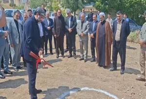 عملیات اجرایی طرح‌های عمرانی حوزه قضایی در مهاباد آغاز شد