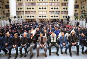 حضور جامعه ورزش در مراسم ششمین سالگرد شهادت حاج قاسم سلیمانی