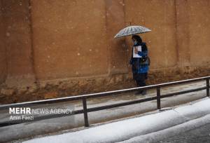 بارش باران و برف در بیشتر مناطق کشور