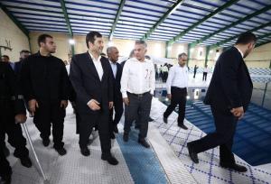 استخر ایران زمین جزیره بوموسی افتتاح شد