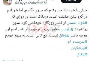 فعال سیاسی حامی پزشکیان ابراز شرمندگی کرد