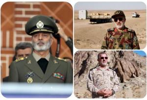 سه فرمانده ارشد نیروهای مسلح با حکم فرمانده کل قوا منصوب شدند