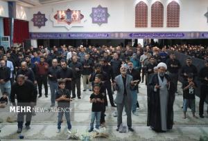 مراسم عزاداری شب سوم محرم در حسینیه ثارالله یاسوج