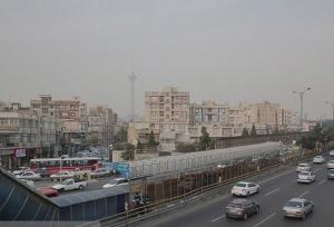 کیفیت هوای پایتخت در شرایط «ناسالم» برای گروه‌های حساس