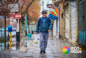 تشدید سامانه بارشی برف و باران در ۱۰ استان