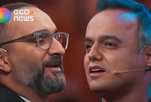 آوازخوانی غیرمنتظره مجری ورزشی در تلویزیون