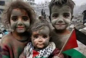 شادی کودکان غزه پس از آتش بس و توقف جنگ +فیلم