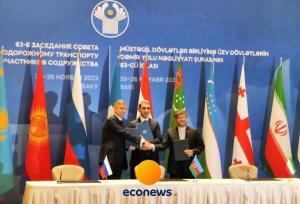 توسعه مسیر غربی کریدور شمال - جنوب در باکو