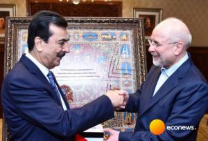 هدیه قالیباف به کفیل ریاست جمهوری پاکستان