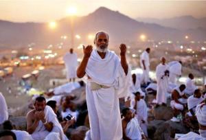 دگرگونی هنرپیشه مصری در سرزمین عرفات