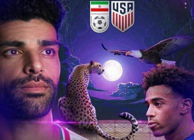 پیش‌بینی هواداران ایرانی و آمریکایی از نتیجه بازی+ فیلم
