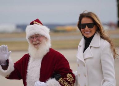 عکس‌های کریسمسی ملانیا ترامپ خبرساز شد!