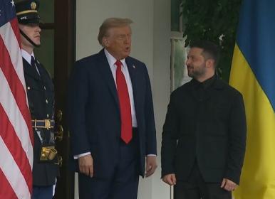 محورهای سخنان «ترامپ» و «زلنسکی» در کاخ سفید+فیلم