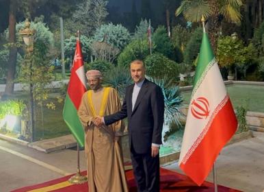 استقبال امیرعبداللهیان از همتای عمانی درتهران +فیلم
