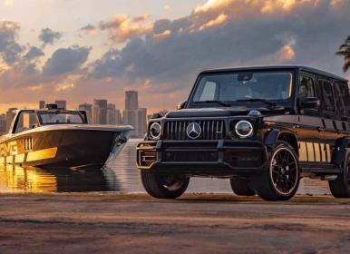 نسخه ویژه قایق و شاسی‌ بلند مرسدس AMG G63 رونمایی شدند +عکس