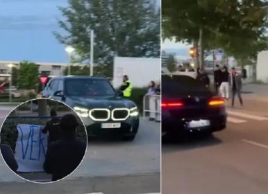 استقبال سرد از بازیکنان رئال در بازگشت به مادرید