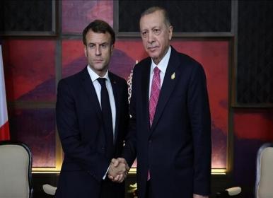 اردوغان بدون هیچ حرفی ماکرون را تحقیر کرد