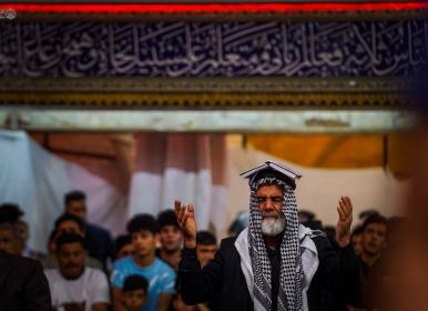 نخستین شب قدر در حرم امام علی (ع) + فیلم