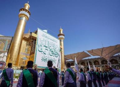 نجف در شب عبد غدبر یکپارچه شادی و سرور بود + فیلم