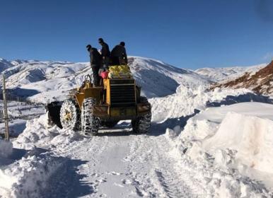 بازگشایی ۶۱ راه مسدود شده روستایی در قزوین + فیلم