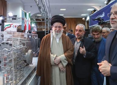 بازدید رهبری از نمایشگاه توانمندی‌های تولید داخلی
