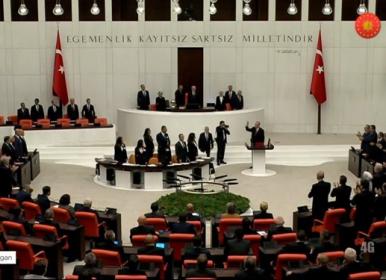 اردوغان به عنوان رئیس‌جمهور ترکیه سوگند یاد کرد