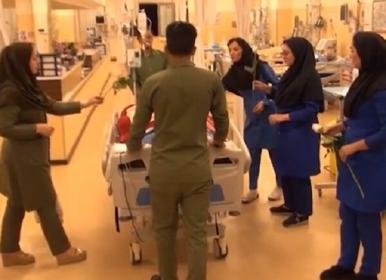 فیلم  وداع پرستاران با مهسا امینی کذب است