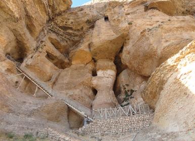 ساخت و ساز غیر مجاز در حریم غار «کرفتو»+فیلم