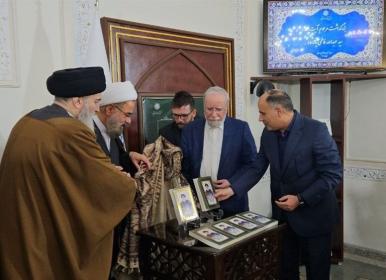 آیین بزرگداشت آیت‌الله فاطمی‌نیا در انجمن مفاخر فرهنگی