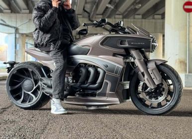 وقتی موتورسیکلت به یک شاهکار هنری تبدیل میشود