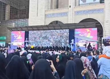 برگراری جشن روز دختر در نمایشگاه کتاب + فیلم