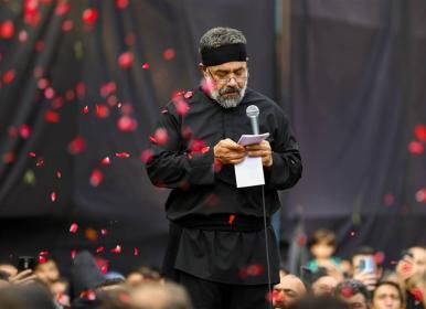 مداحی «ای ایران» محمود کریمی در حضور رهبر انقلاب