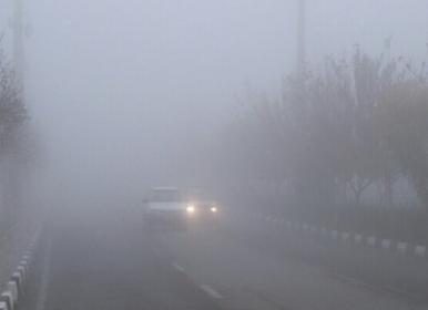 وقوع مه غلیظ در شهرهای مختلف خوزستان+ فیلم