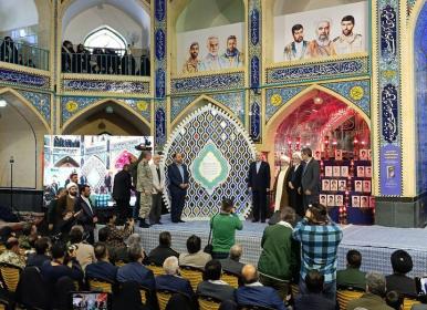 مراسم رونمایی از تقریظ رهبری بر کتاب «معبدزیرزمینی»